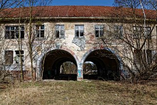 Elstal Löwenkaserne Torbogen null