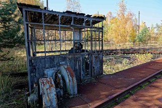 Elstal Rangierbahnhof Drehscheibe null