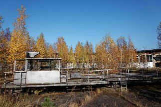 Elstal Rangierbahnhof Drehscheibe null