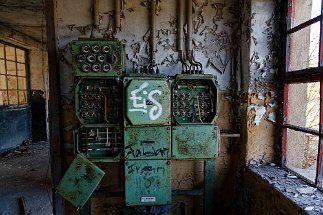 Elstal Rangierbahnhof Elektroverteiler null