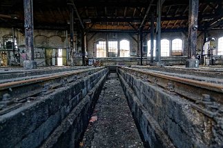 Elstal Rangierbahnhof Lokschuppen null