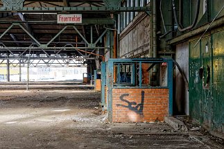 Hannover Hauptgüterbahnhof Halle Innen null