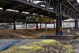 Hannover Hauptgüterbahnhof Halle Innen null