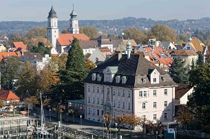 Lindau Blick zum Münster