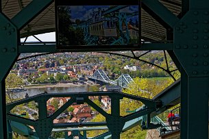 Dresden Blick von der Bergstation