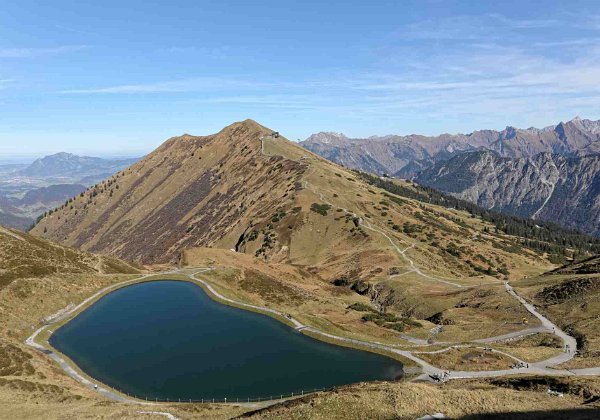 Kanzelwand - Alpe Bierenwang - Schlappoldsee