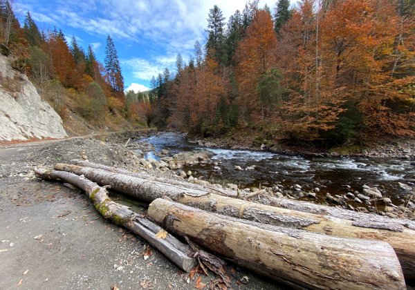 Walserschanz - Breitach - Riezlern Wanderung an der Breitach