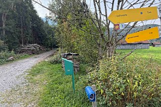 IMG_9066 Abzweig hinter der Autobahnunterführung null