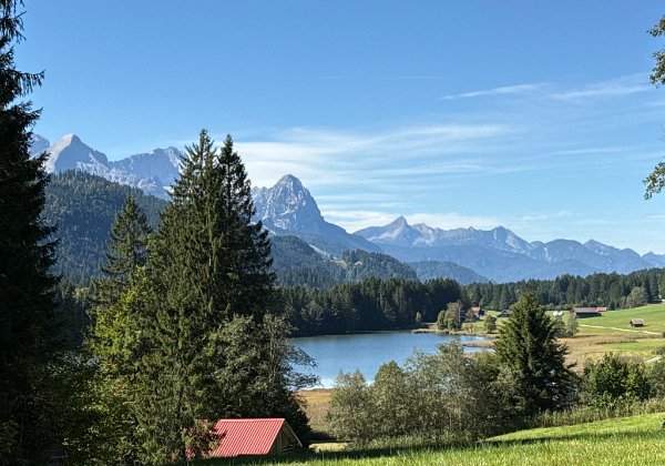 Gerold - Barmsee - Krün Leichte Wanderung Dauer: 1:30 Std. - Länge: 6,5 km Aufstieg: 29 m - Abstieg: 86 m