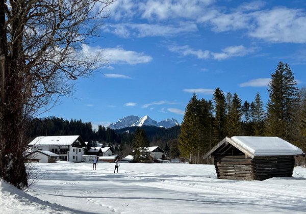 Krün - Grubsee - Barmsee Winterwanderung