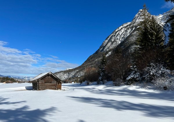 Mittenwald - Hoffeld - Riedboden Winterwanderung