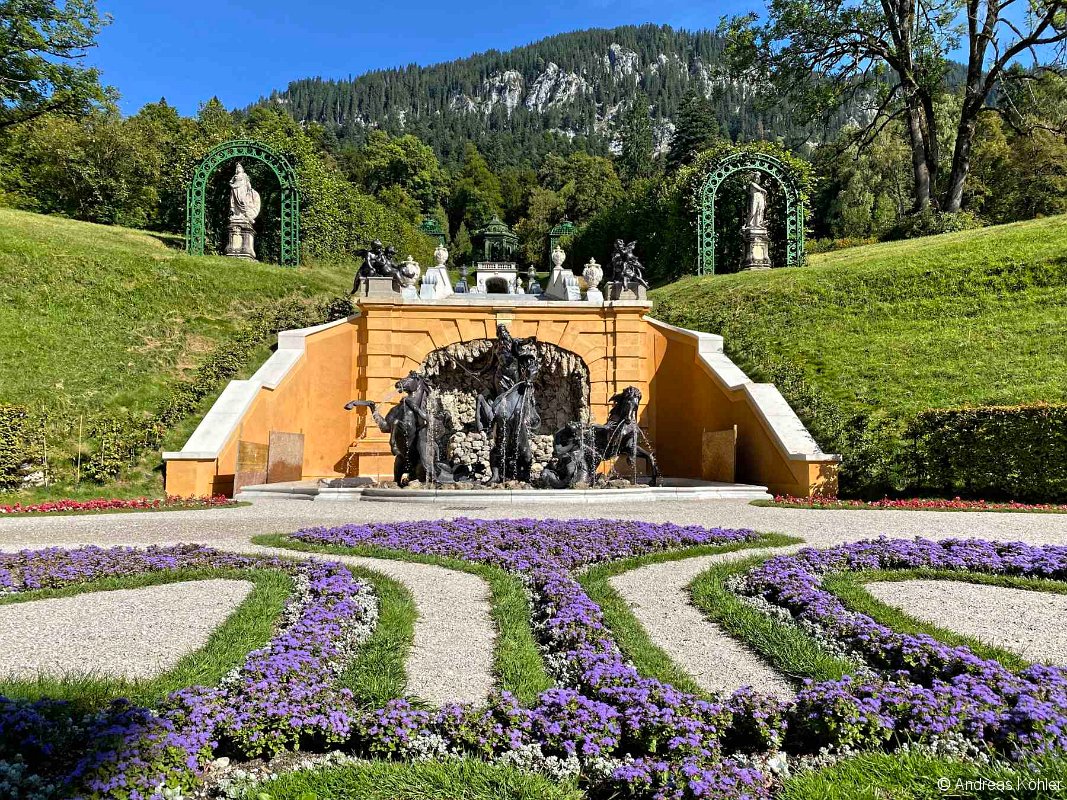 Schloss Linderhof Neptunbrunnen