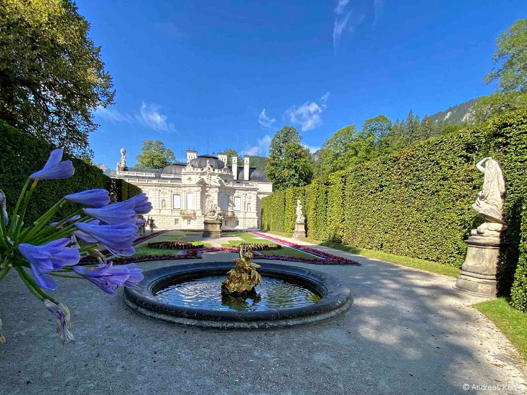 Schloss Linderhof Ostpaterre