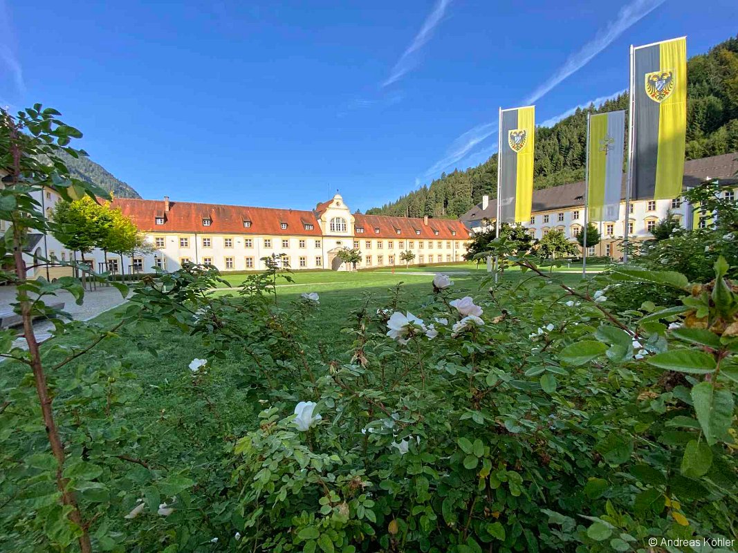 Kloster Ettal Innenhof