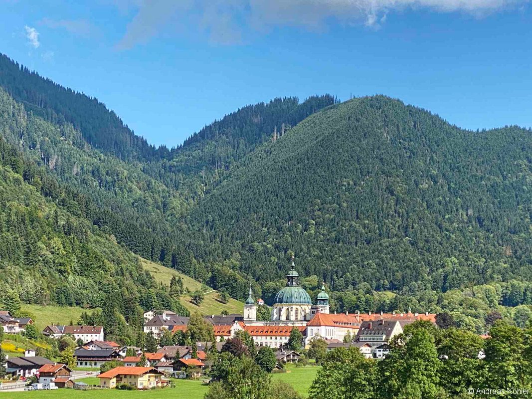 Kloster Ettal Panorama