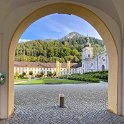 Kloster Ettal Durchblick