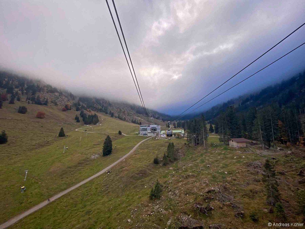 Bergfahrt Nebelhornbahn