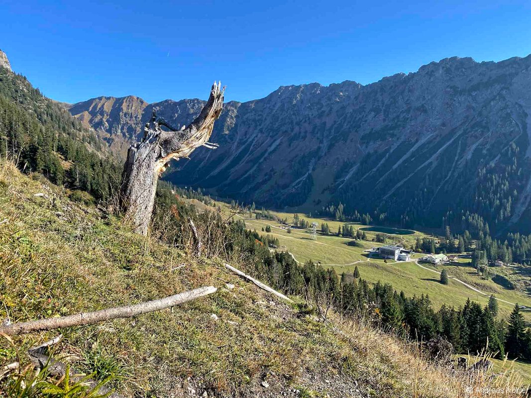 Blick zur Seealpe