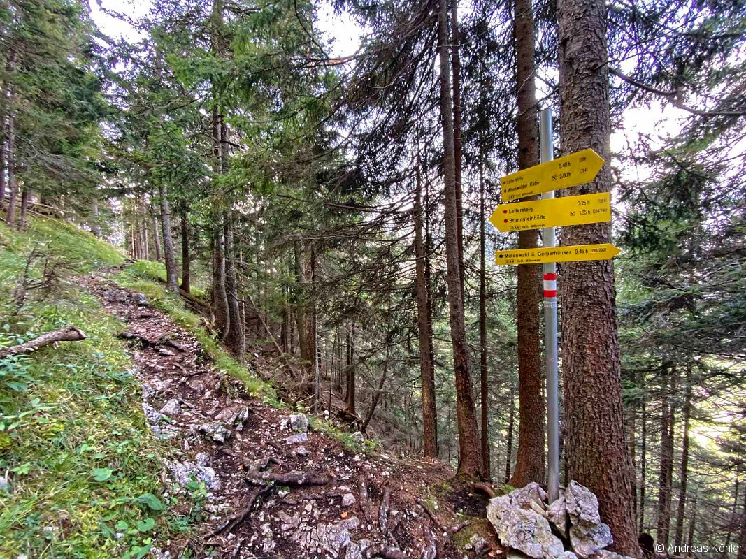 Abzweig Leitersteig