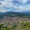 Blick auf Mittenwald