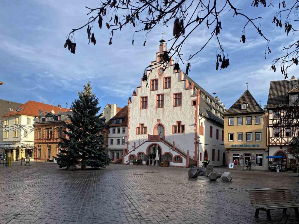 Karlstadt Main Marktplatz Rathaus