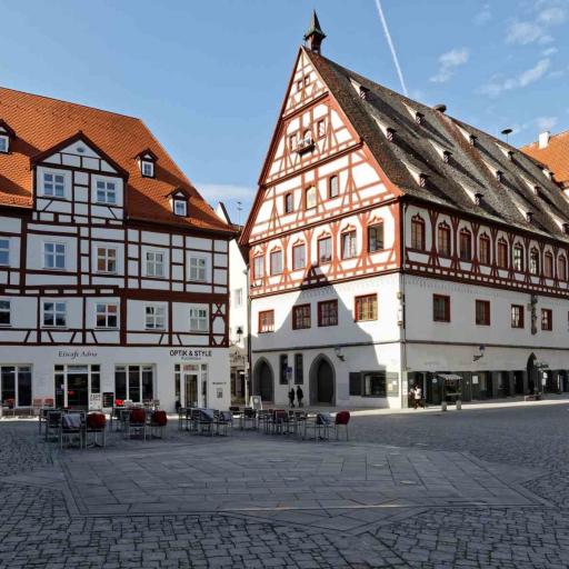 Nördlingen Fachwerkhaus