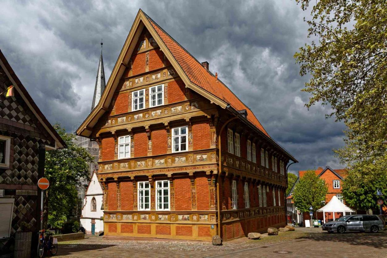 Alfeld Leine Alte Lateinschule Fachwerkhaus