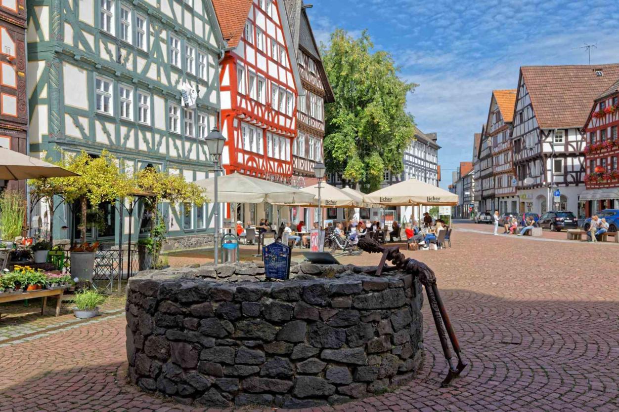 Grünberg Hessen Marktplatz