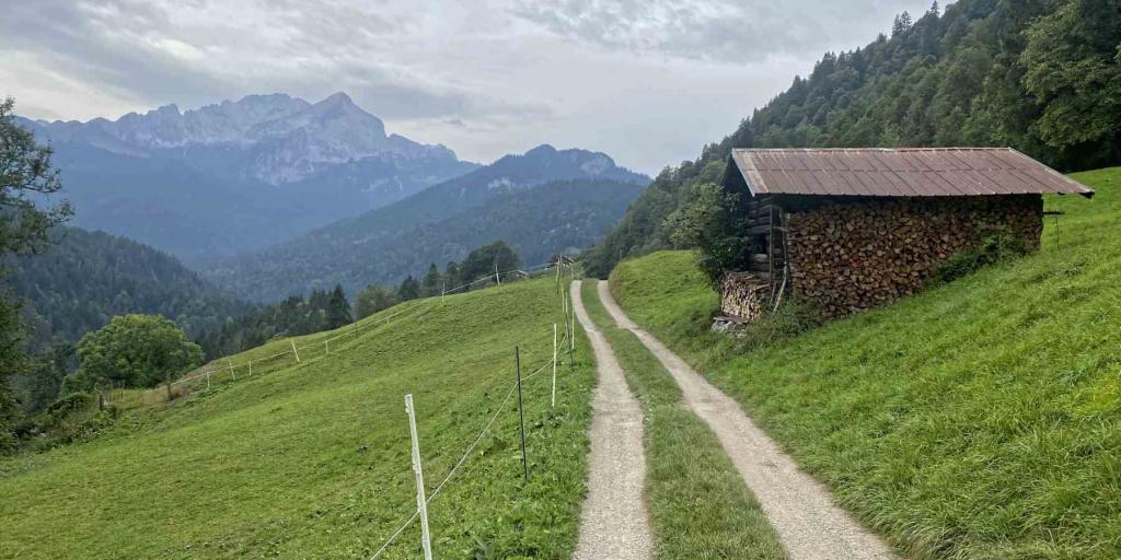 Wanderung Hintergrasseck Garmisch-Partenkirchen