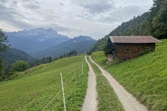 Wanderung Hintergrasseck Garmisch-Partenkirchen