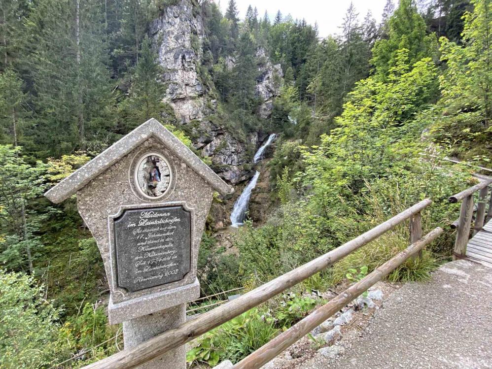 Mittenwald Lainbach Wasserfall