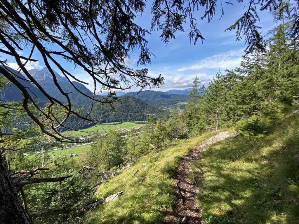 Mittenwald Leitersteig Brunsteinhütte