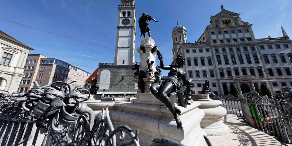 Augsburg Rathaus Perlachturm