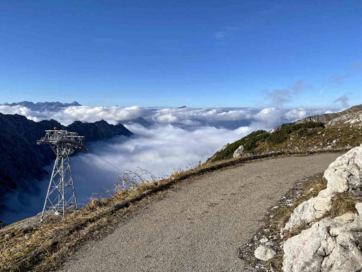 Nebelhorn Ausblick Höfatsblick