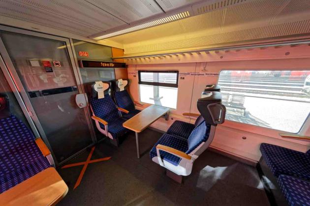 BR 440 DB Regio 1. Klasse Vierertisch