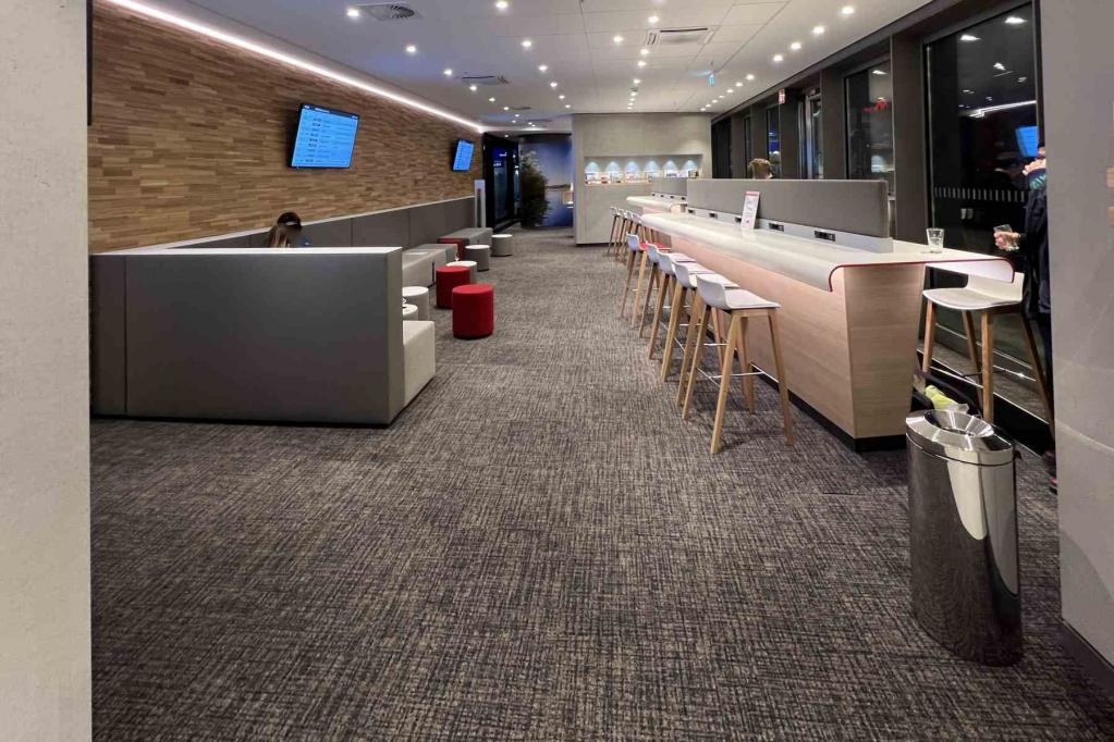 DB Comfort Lounge Berlin Aufenthaltsbereich