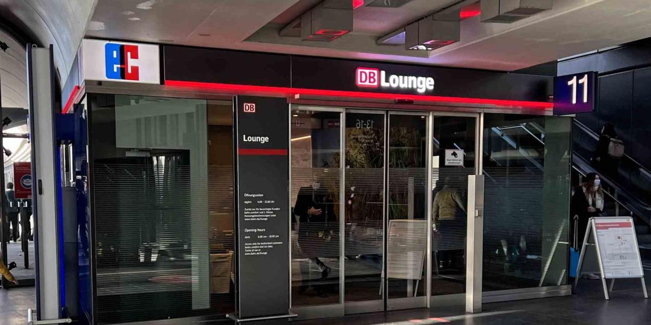 DB Comfort Lounge Berlin Eingang