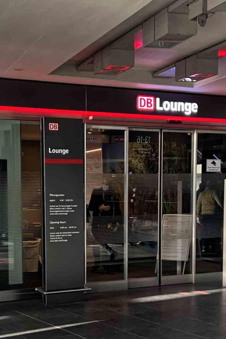 DB Comfort Lounge Berlin Eingang