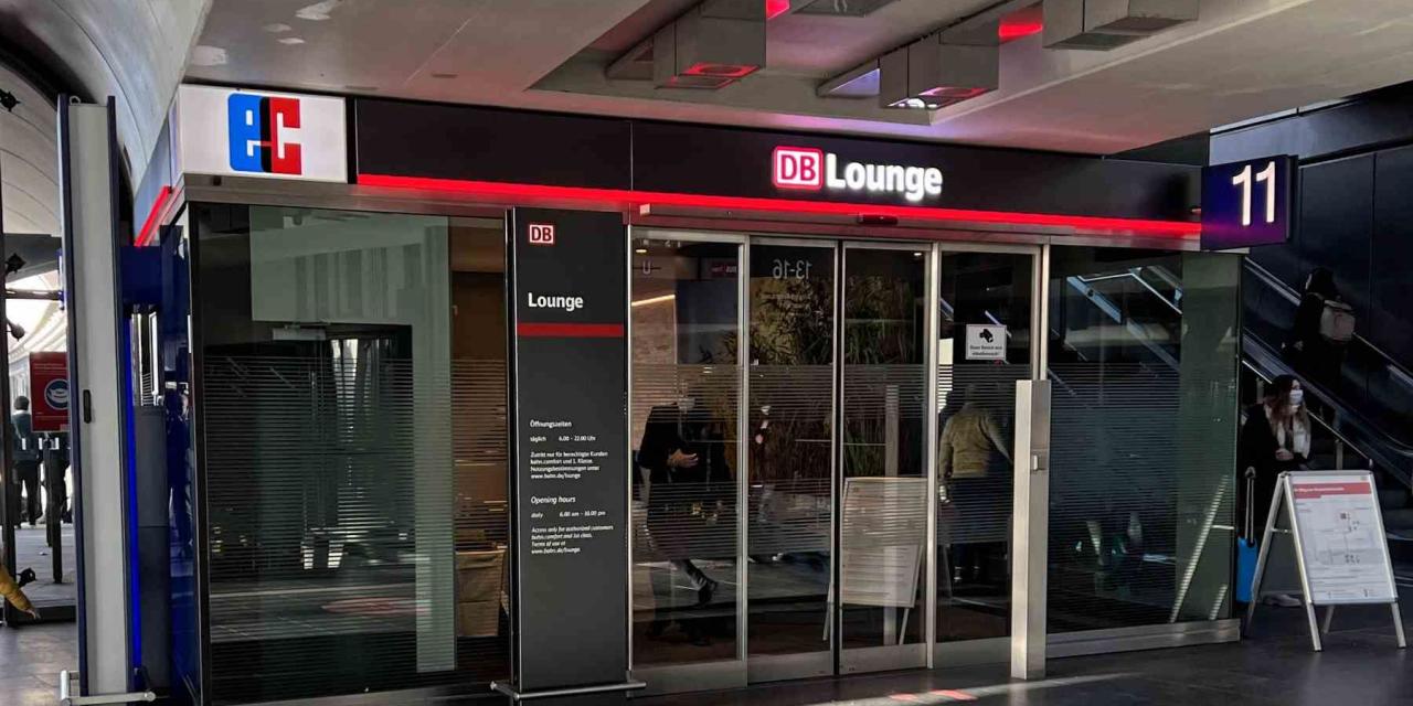 DB Comfort Lounge Berlin Eingang