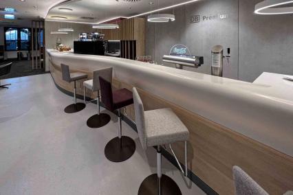 DB Lounge Hamburg Theke