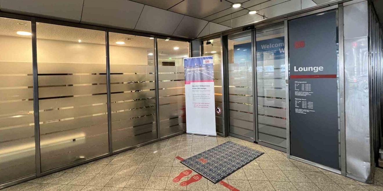 DB Premium Lounge München Eingang