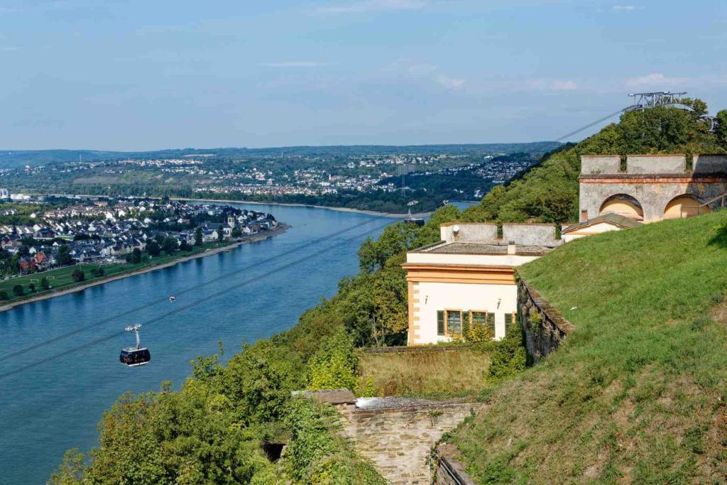 Festung Ehrenbreitstein Koblenz Ausblick