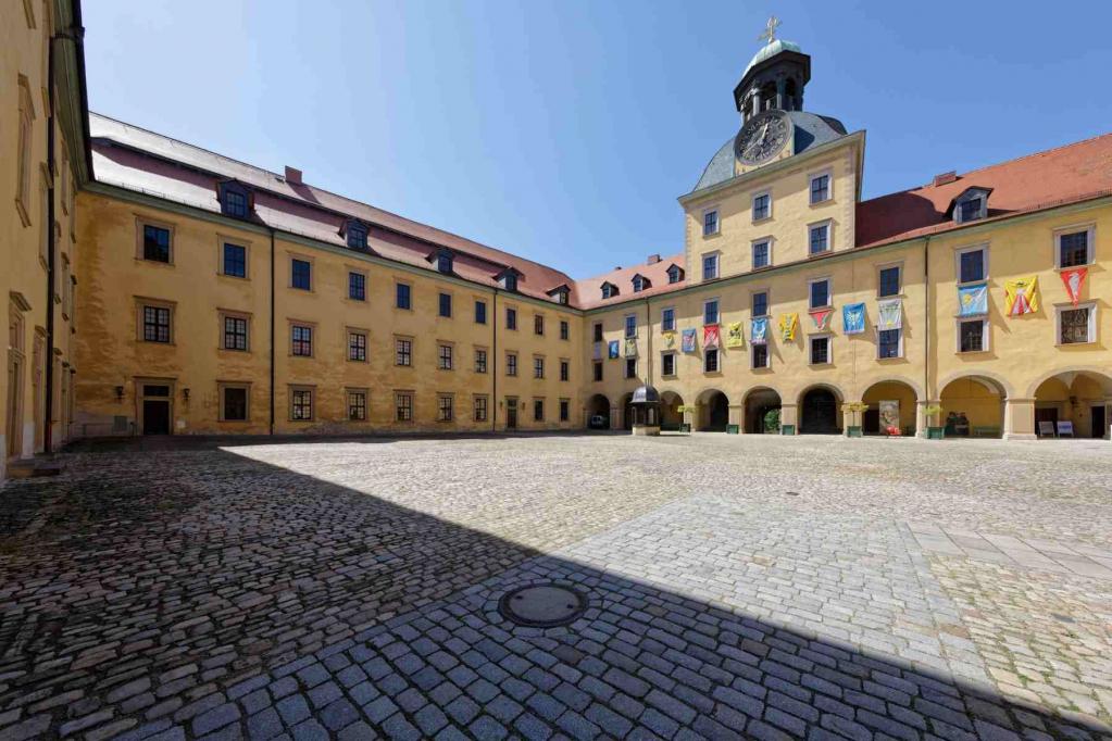 Zeitz Schloss Moritzburg Innenhof