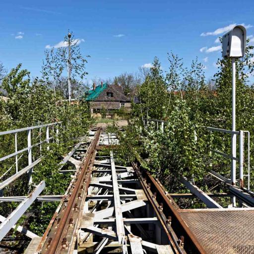 Merseburg Bahnbetriebswerk Drehscheibe