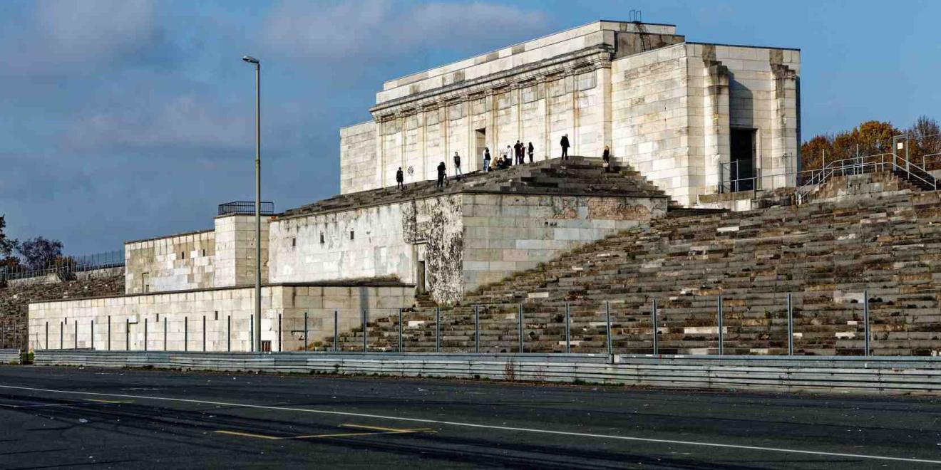 Nürnberg Reichsparteitagsgelände Zeppelintribüne