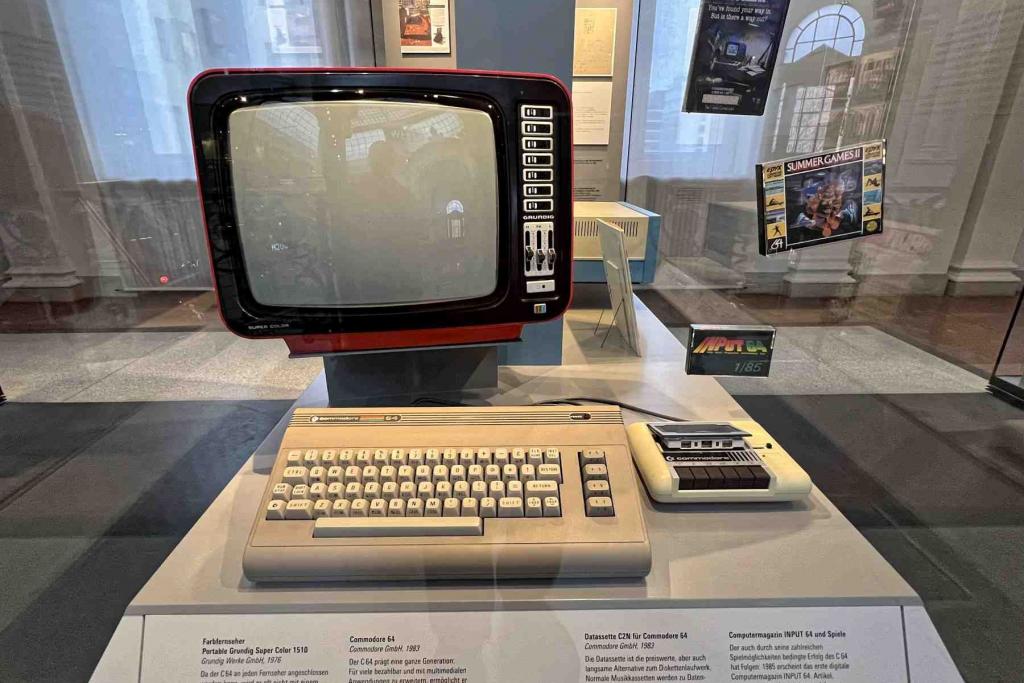 Berlin Postmuseum Commodore 64