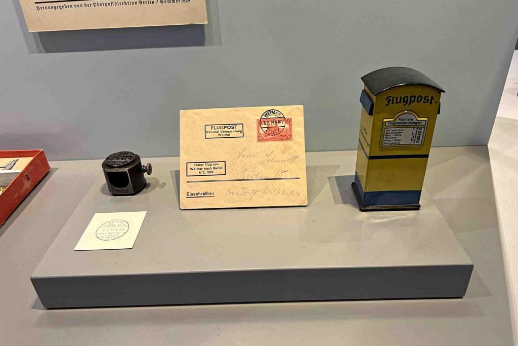 Berlin Postmuseum Flugpost