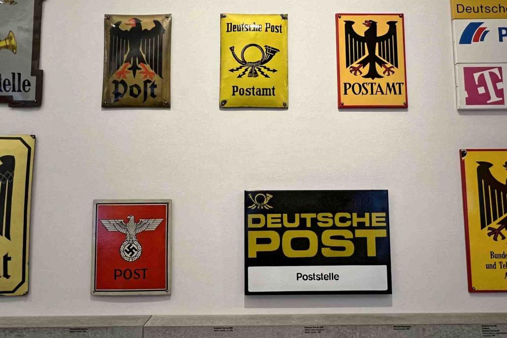 Berlin Postmuseum Postschilderr