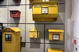 Berlin Postmuseum Briefkästen