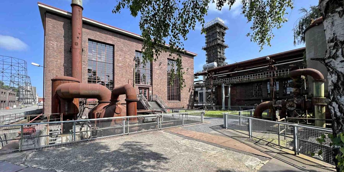 Dortmund Kokerei Hansa Kompressorenhalle Löschturm
